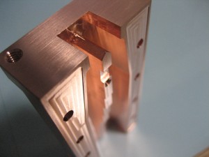 銅加工　導波管部品