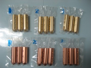 指定色　染色アルマイト処理