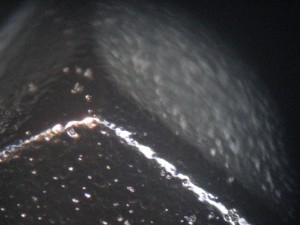 ショットブラスト後アルマイト処理