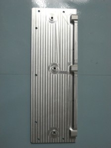 アルミニウム　電源ケースカバー